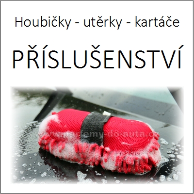 Příslušenství a pomůcky pro autokosmetiku